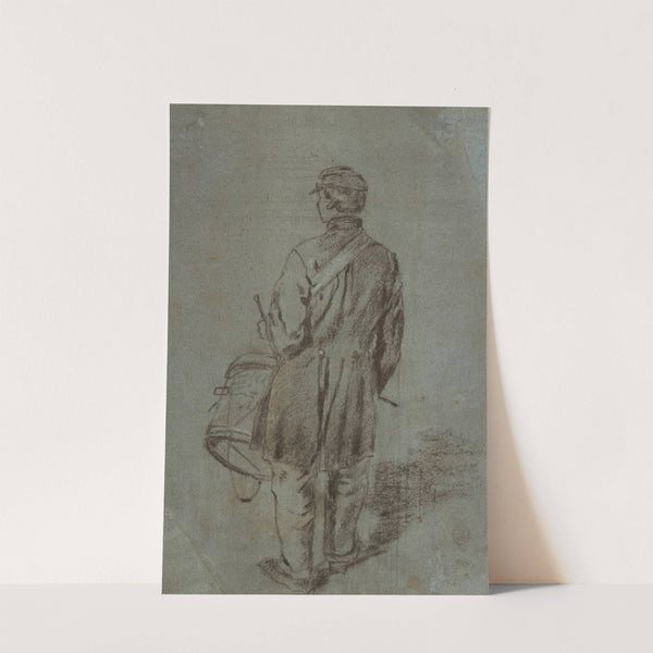 Drummer Seen from the Back by Winslow Homer