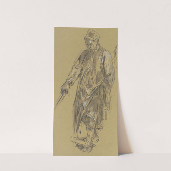 Drunk farmer by Anton Burger