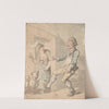 Drunkard's return by Thomas Rowlandson