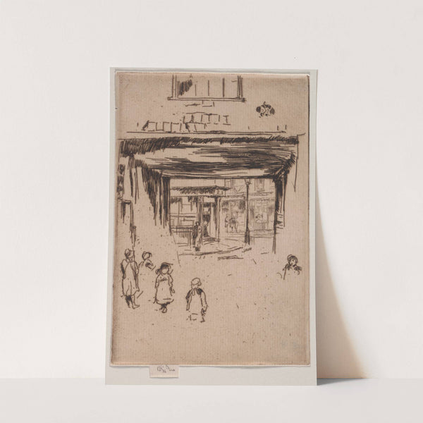 Drury Lane (1880–81) by James Abbott McNeill Whistler