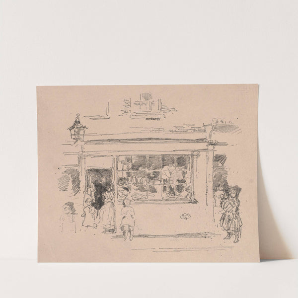 Drury Lane Rags (1888) by James Abbott McNeill Whistler