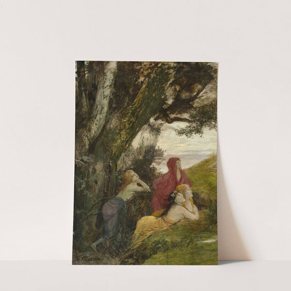 Dryaden (1897) by Arnold Böcklin