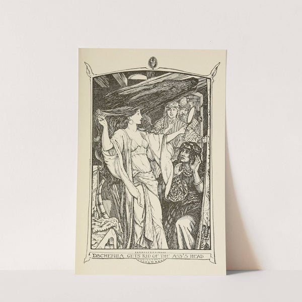 Dschemila gets rid of the Ass's Head by Henry Justice Ford