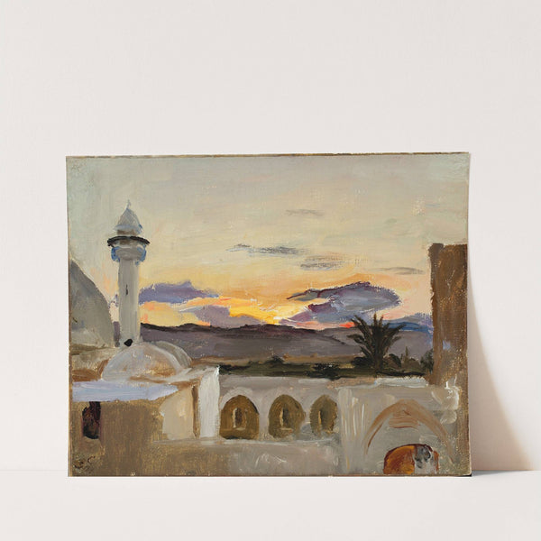 Dschenim in Samaria. From the journey to Palestine (1901) by Jan Ciągliński