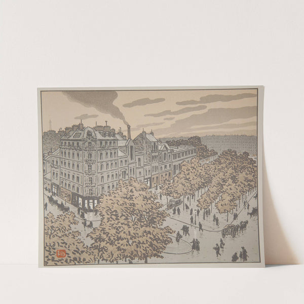 Du Boulevard de Clichy (1902) by Henri Rivière