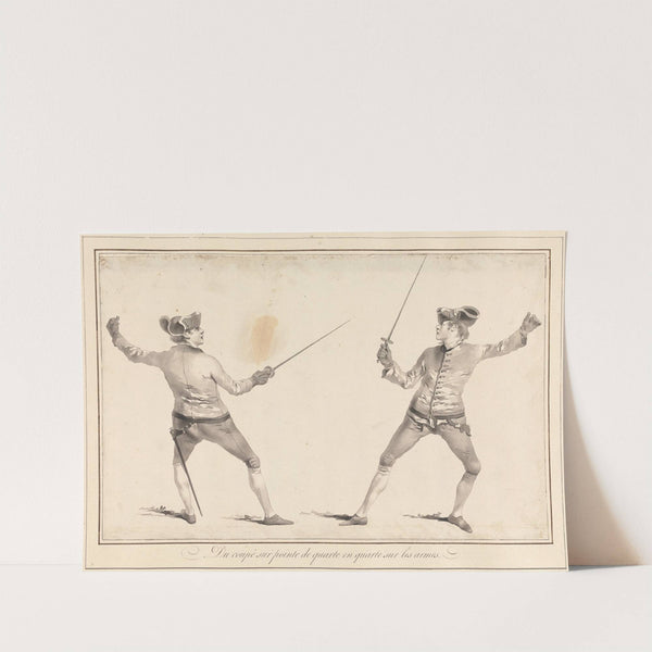 Du Coupé sur Pointe de Quarte en Quarte sur les Armes by James Gwin