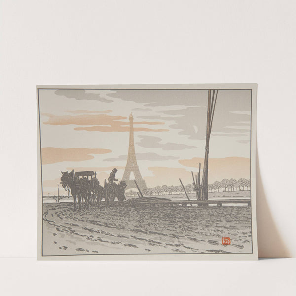 Du Quai de Pasy – Charboniers (1902) by Henri Rivière