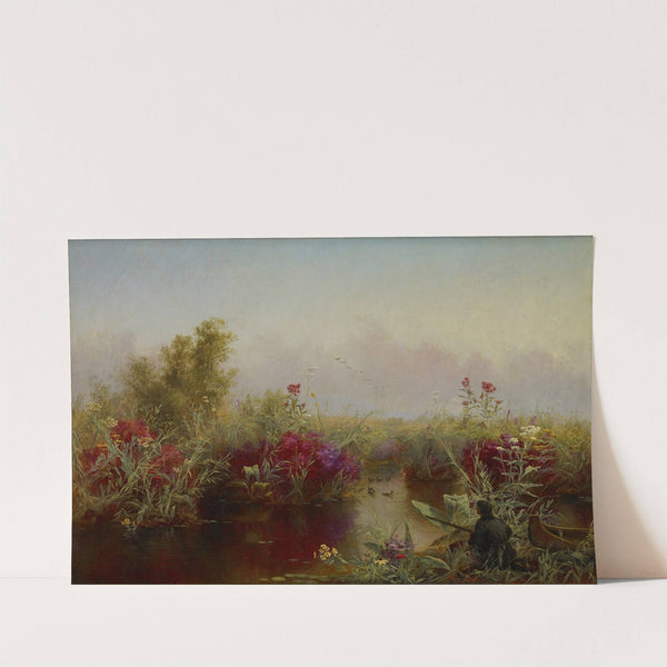 Duck Hunting by Jerome Thompson