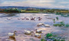 Ducks on the Lakeside