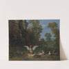 Ducks Resting in Sunshine (1753) by Jean-Baptiste Oudry