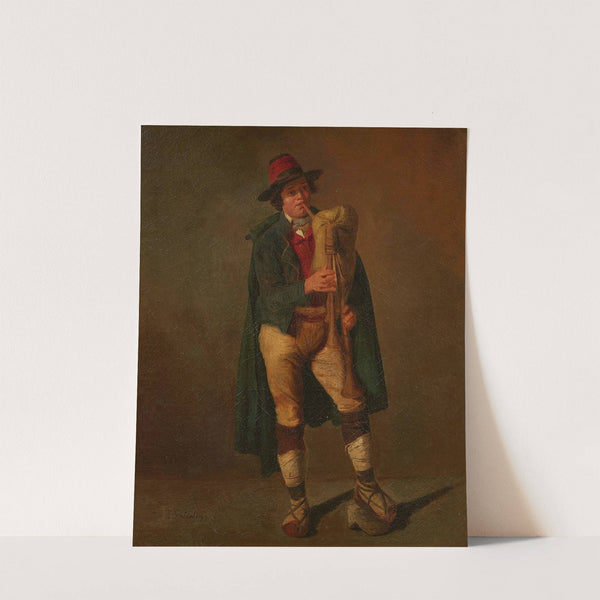 Dudelsackspieler by Hubert Salentin