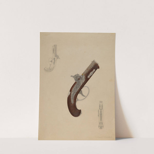 Dueling Pistol by Richard Whitaker