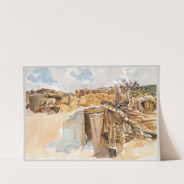 Dugout by John Singer Sargent