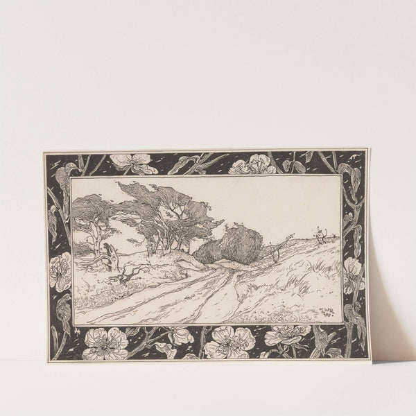 Duinlandschap met helmgras by Willem Wenckebach