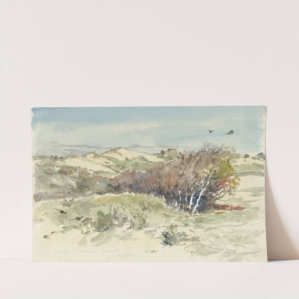 Duinlandschap tussen Bloemendaal en IJmuiden by Jan Hoynck van Papendrecht