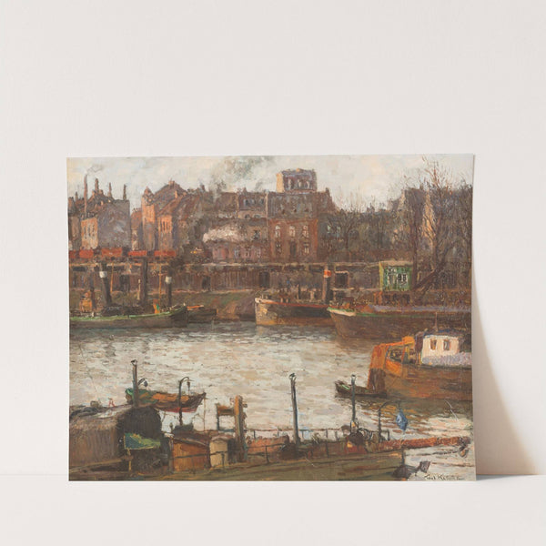 Duisburg harbour by Paul Kutscha