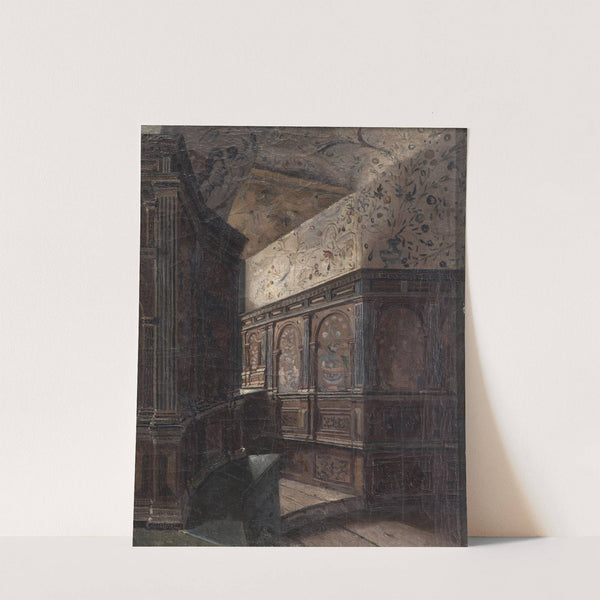 Duke Karl’s Tower Chamber at Gripsholm (1870) by Ernst Josephson