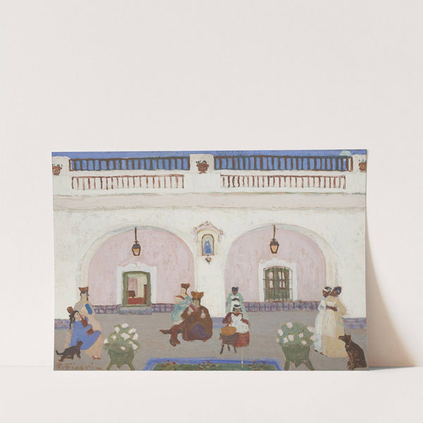 Dulce de membrillo (1927) by Pedro Figari