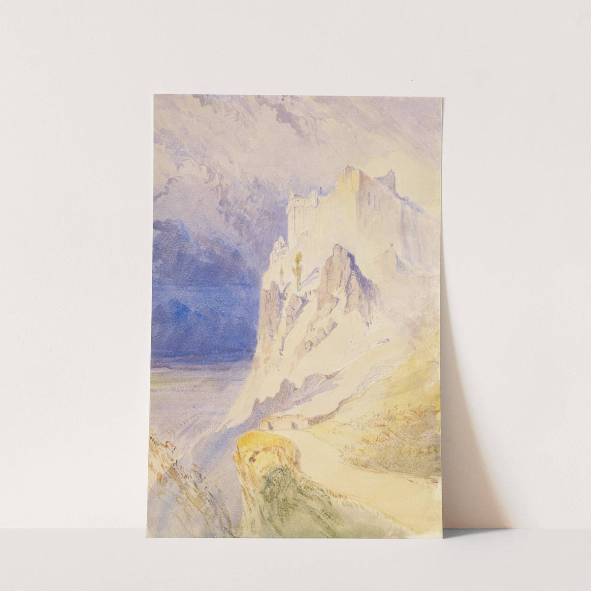 Dumbarton Castle by John Ruskin