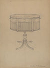 Duncan Phyfe Sewing Cabinet
