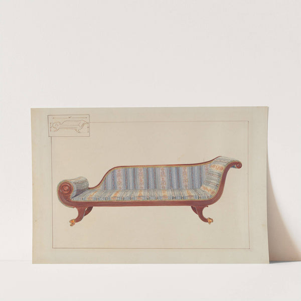 Duncan Phyfe Sofa by Edward L. Loper