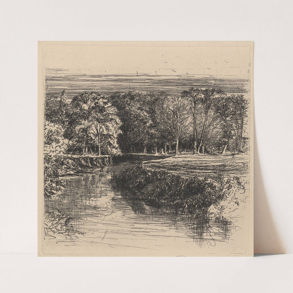 Dundrum River (1863) by Francis Seymour Haden