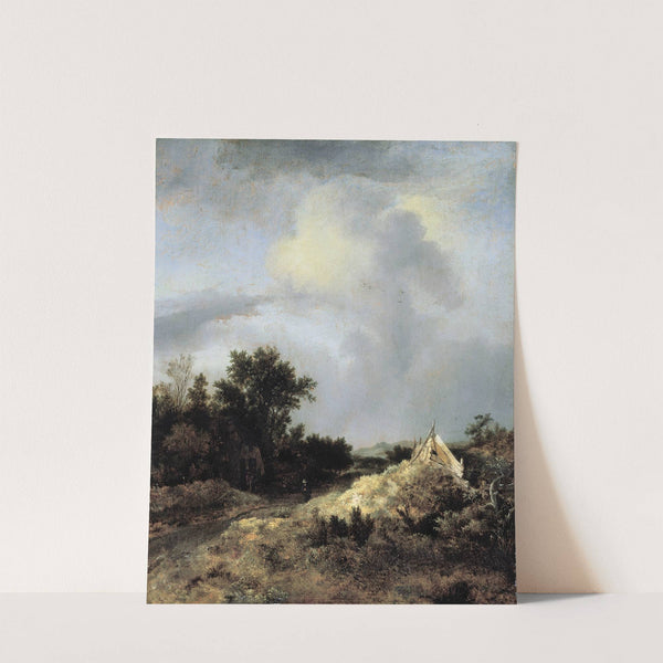 Dune Landscape with Fence (ca. 1647) by Jacob van Ruisdael