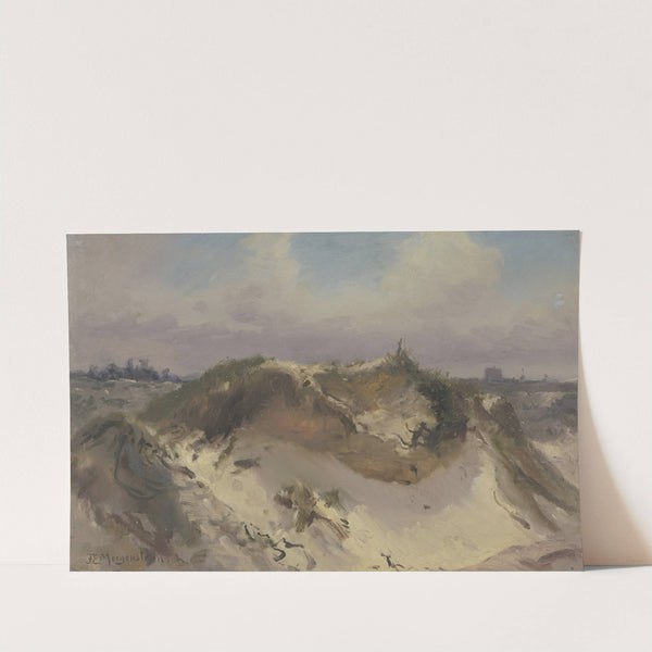 Dune near De Panne by Friedrich Ernst Morgenstern
