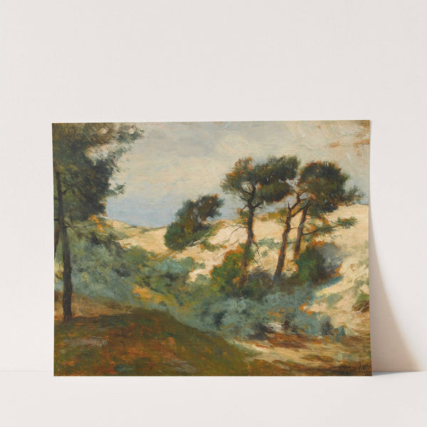 Dunes and Scrub Pine by William Henry Howe