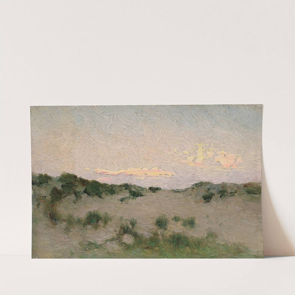 Dunes au crépuscule by Ivan Pavlovich Pokhitonov