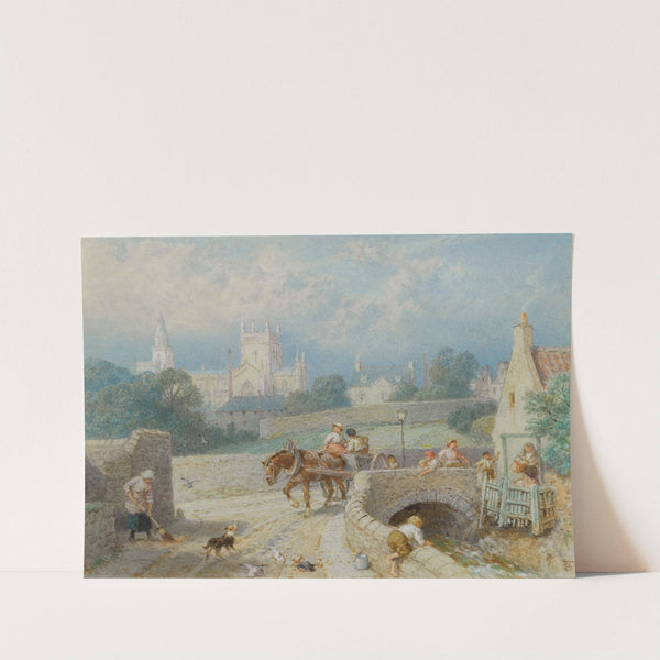 Dunfermline Abbey by Myles Birket Foster