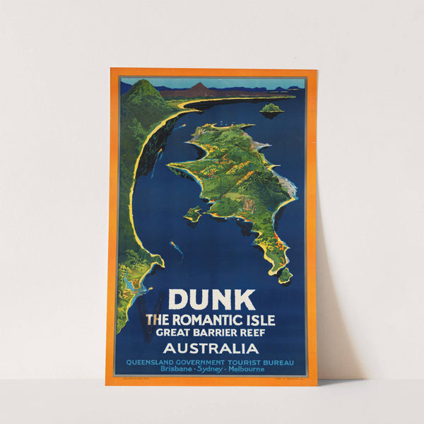 Dunk the romantic isle. Great Barrier Reef Australia by Peter Smith Templeton