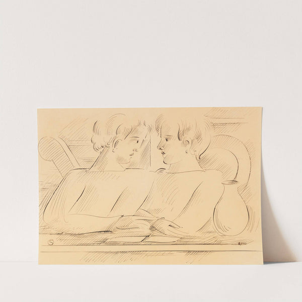 Duo by Oskar Schlemmer