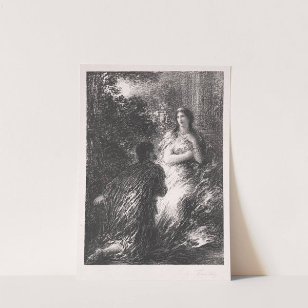 Duo des Troyens by Henri Fantin-Latour