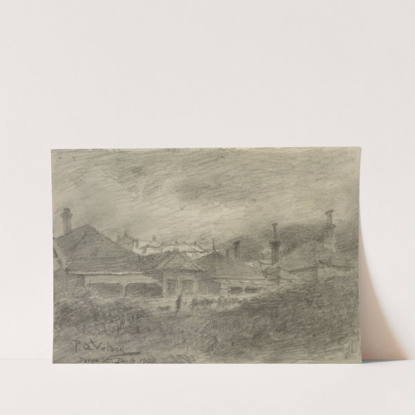 Duppa St, Wellington by Petrus van der Velden