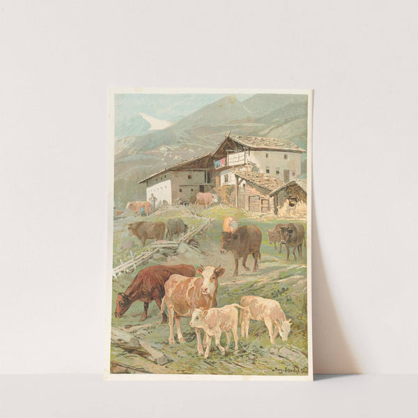Durch die Welt voller Wonne und Jugendlust! Pl.08 by Ludwig Friedrich Göbelbecker