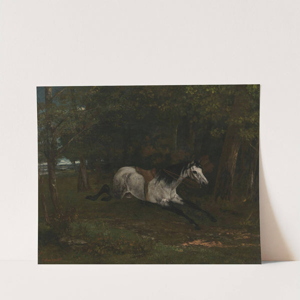 Durchgehendes Pferd (1861) by Gustave Courbet
