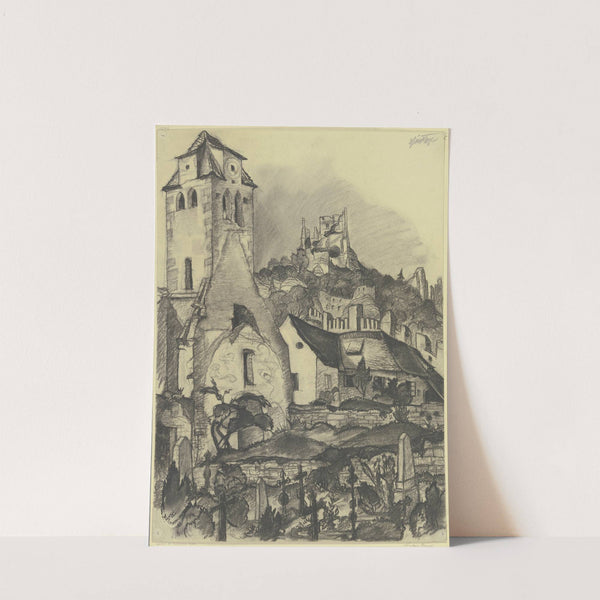 Dürnstein at the Donau by Ernst Lincker