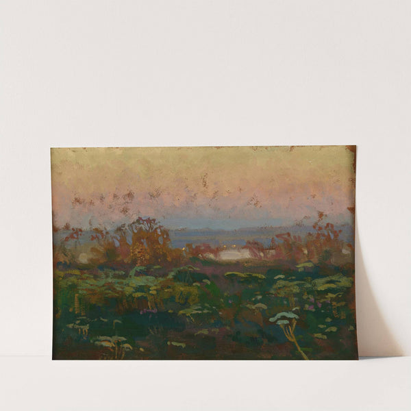 Dusk at the Dnieper River (1905) by Jan Stanislawski