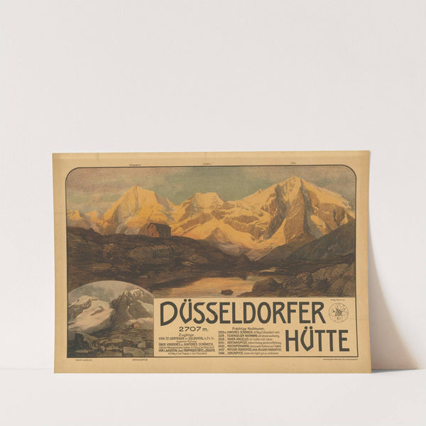 Düsseldorfer Hütte (1900) by Georg Macco