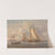 Dutch Fishing Boats at Anchor in an Estuary by William Joy