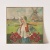 Dutch flower seller (1906) by Campbell, Metzger & Jacobson