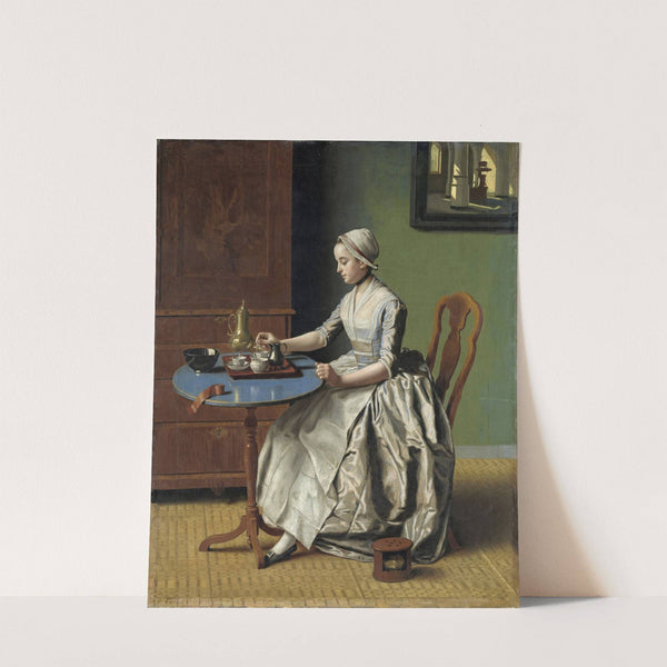 Dutch Girl at Breakfast by Jean-Etienne Liotard