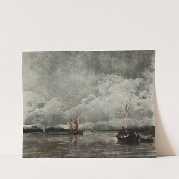 Hoys In A Calm by Hendrick Jacobsz. Dubbels