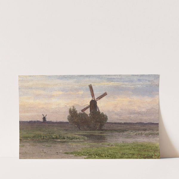 Dutch Landscape (1870) by Paul Joseph Constantin Gabriël