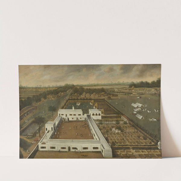 Dutch Plantation in Bengal (1665) by Hendrik van Schuylenburgh