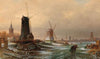 Dutch Sawmill, Water Mill and Flour Mill, near Amsterdam