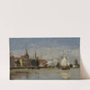 Dutch Seaport (1875) by Carl Skånberg