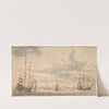 Dutch Ships in a Bay (mid-17th–early 18th century) by Willem van de Velde the Younger
