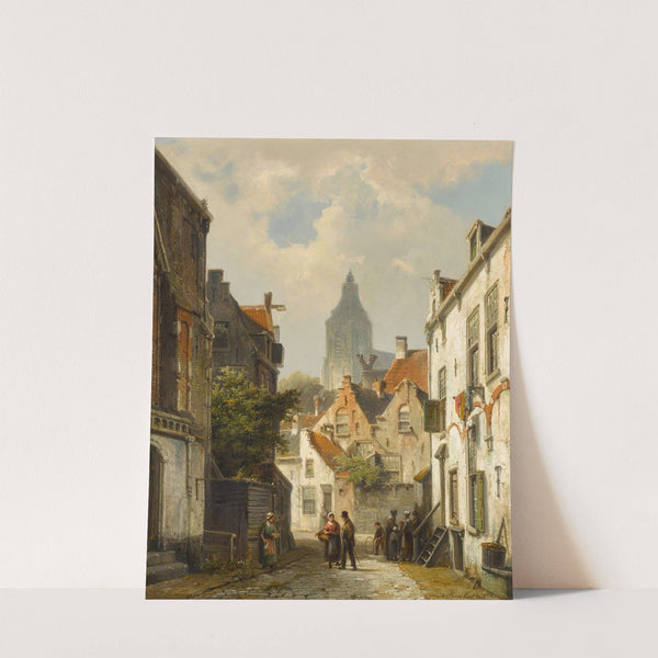 Street Scene by Willem Koekkoek
